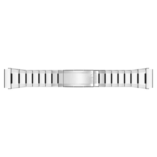 Oppo Watch X 'One Push' Steel Hybrid Strap (Titanium/Black)