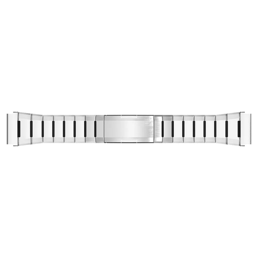 Coros Apex - 46mm 'One Push' Steel Hybrid Strap (Titanium/Black)
