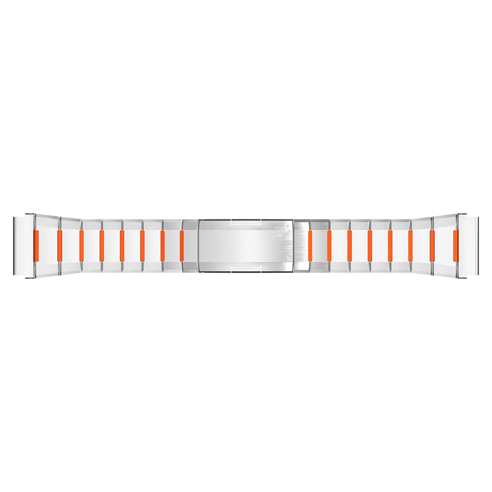 Huawei Watch Ultimate 2 'One Push' Stahl-Hybridarmband (Titan/Orange)