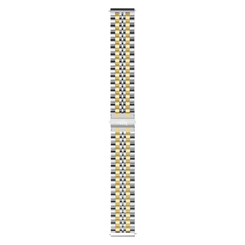 xoxo Wildhearts Fossil Gen 5e 44mm stalen bandje (zilver/goud) 