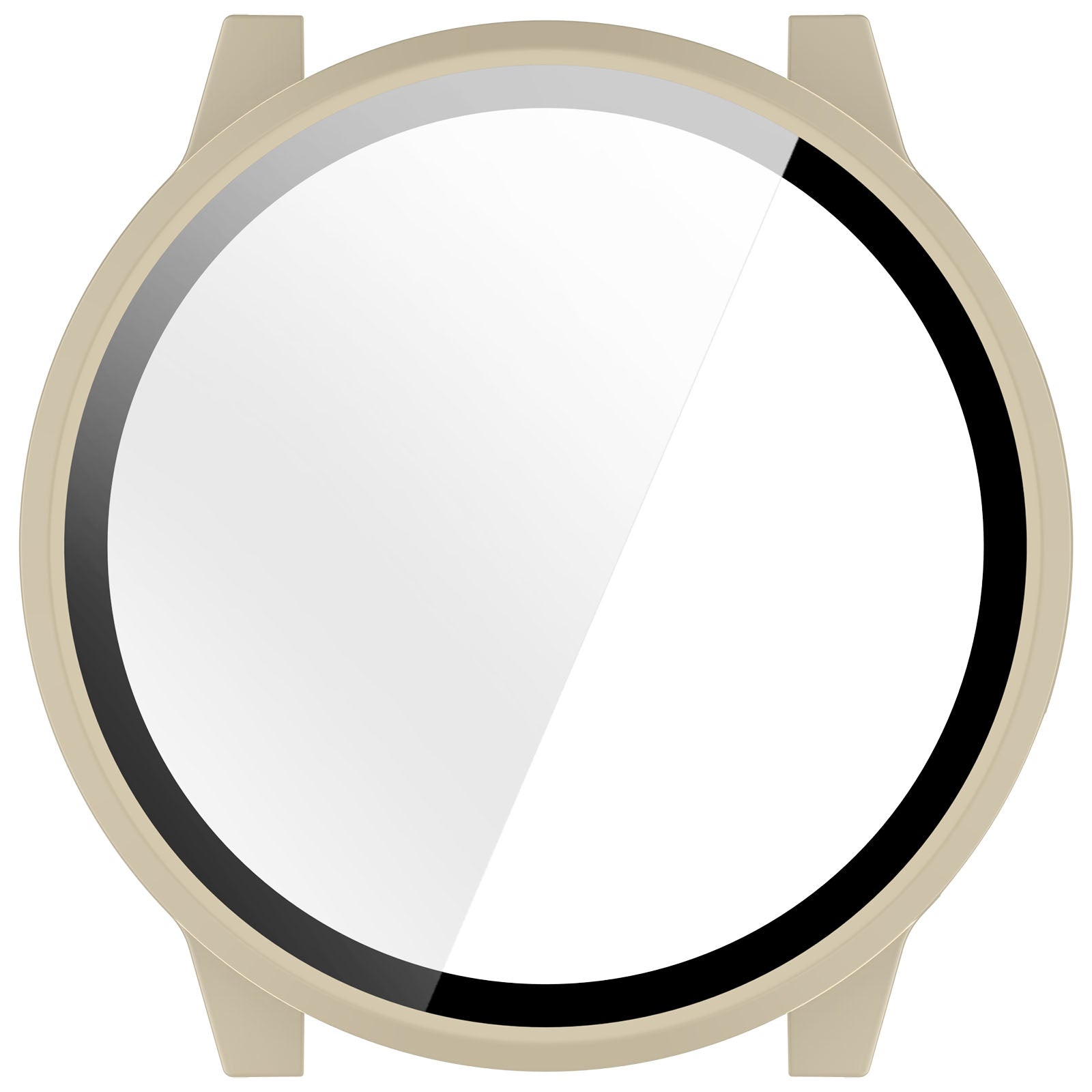 Garmin Venu 4 - 41mm hard case met glas (beige)
