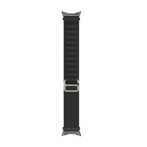 Google Pixel Watch 5 - 41mm Alpine Nylon Armband (Schwarz)