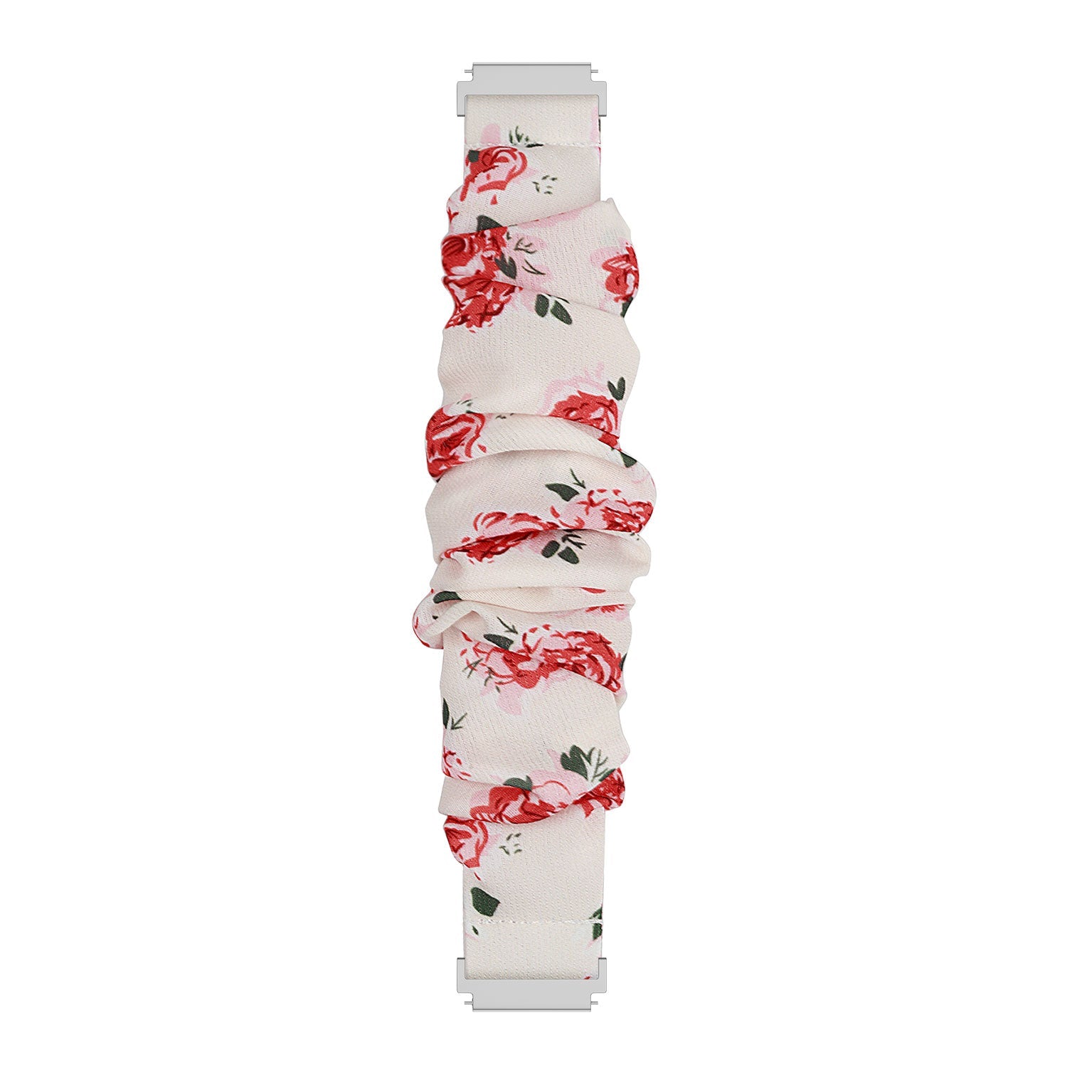 Samsung Galaxy Watch 42mm scrunchie bandje (bloemen)