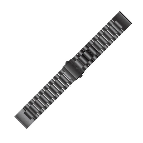 Steel Strap, black, laid flat, joined, direct top view
