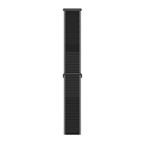 Bandz Garmin Cirqa Nylon Band für Biceps (Anthrazit)