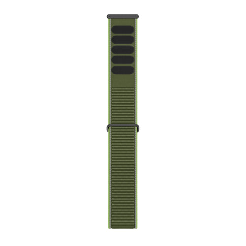 Bandz Garmin Cirqa Nylonarmband 'Classic' (Neon Grün)