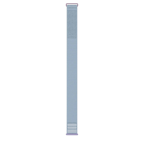 Nylon Strap 'Classic', light blue, laid flat, joined, direct top view