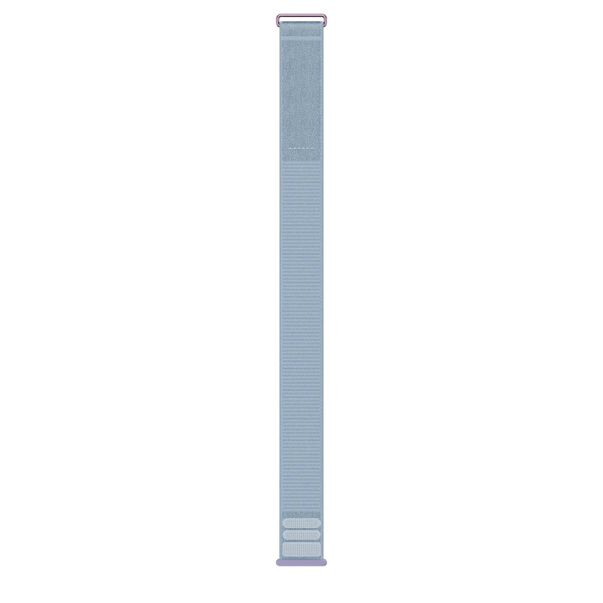 Nylon Strap 'Classic', light blue, laid flat, joined, direct top view