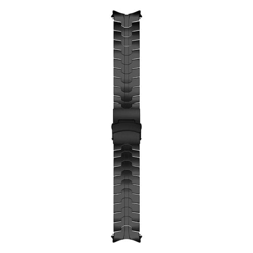 Steel Iron Strap, black, laid flat, joined, direct top view