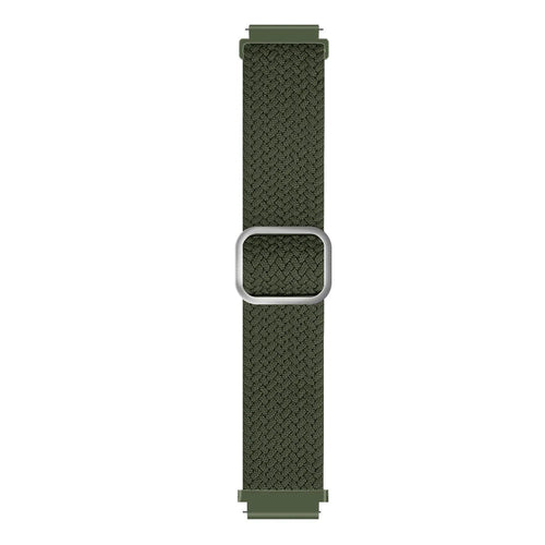 Bracelet tressé ajustable Oppo Watch X3 (vert)