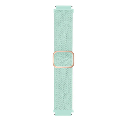 Withings ScanWatch Nova Adjustable Braided Strap (Turquoise)