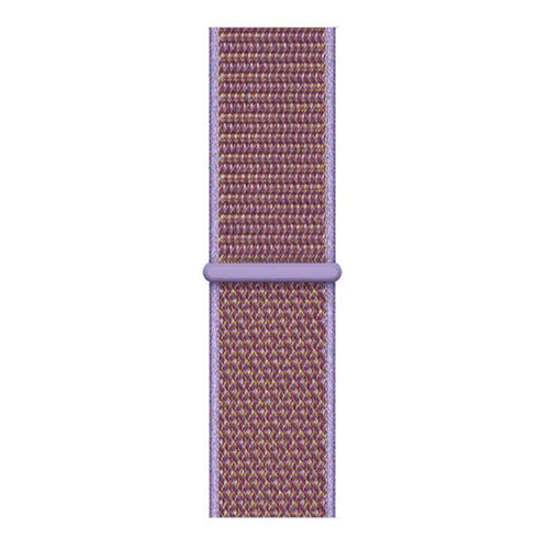 Nylon Strap, purple, laid flat, joined, direct top view