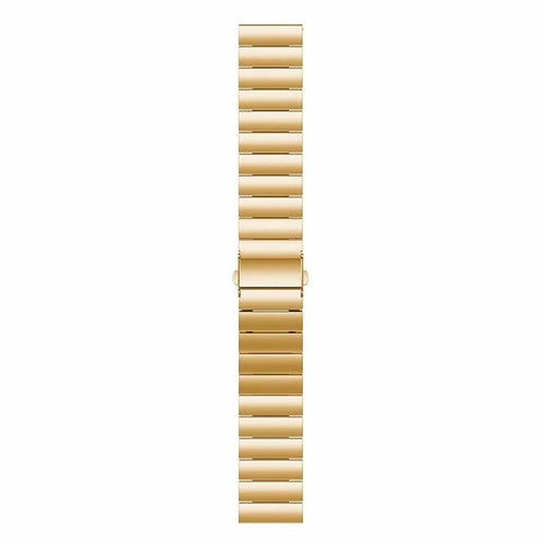 Bracelet acier/métal premium Oppo Watch X3 (or)