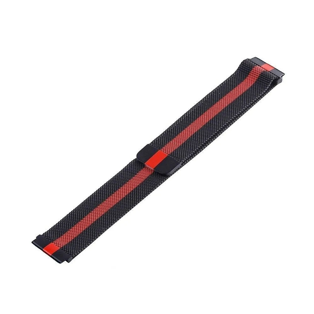 Coros Apex 2 Pro Milanese Strap (Black/Red)