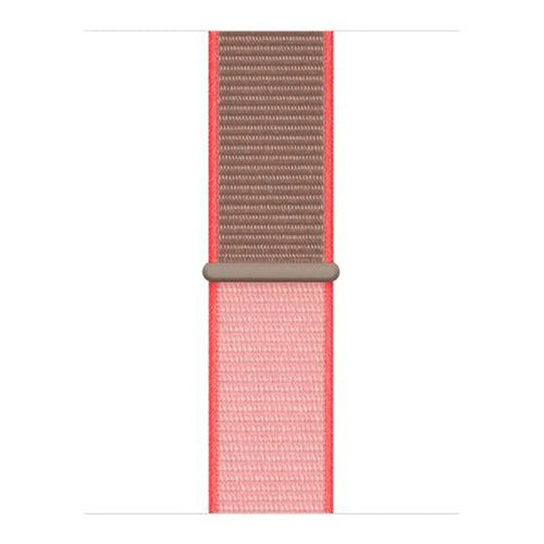 Correa nylon Coros Apex 42mm (rosa neon)