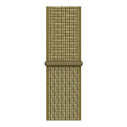 Nylon Strap, olive, laid flat, joined, direct top view