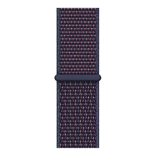 Bracelet nylon Fossil Gen 4 Explorist HR (violet-bleu)
