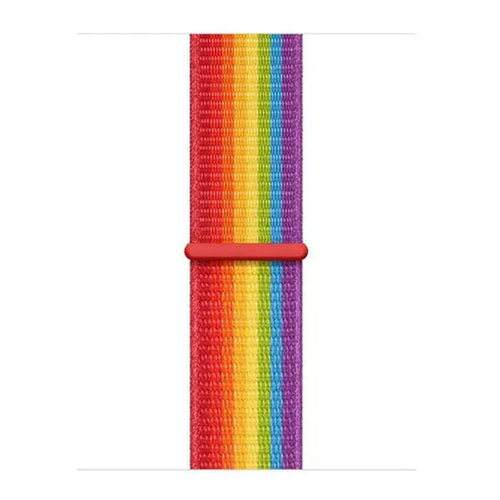 Suunto 9 Peak Pro Nylonarmband (Regenbogen)