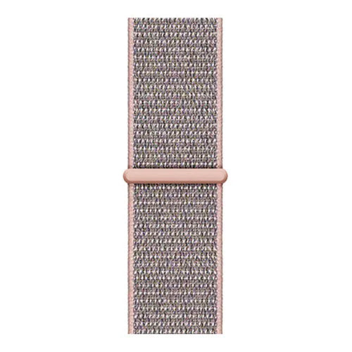 Correa nylon Fossil Gen 4 Venture HR (gris/rosa)