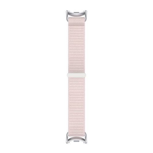 Bracelet nylon moderne Xiaomi Smart Band 10 (rose clair)