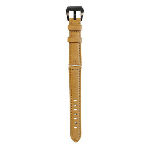 OnePlus Watch leren bandje (beige)