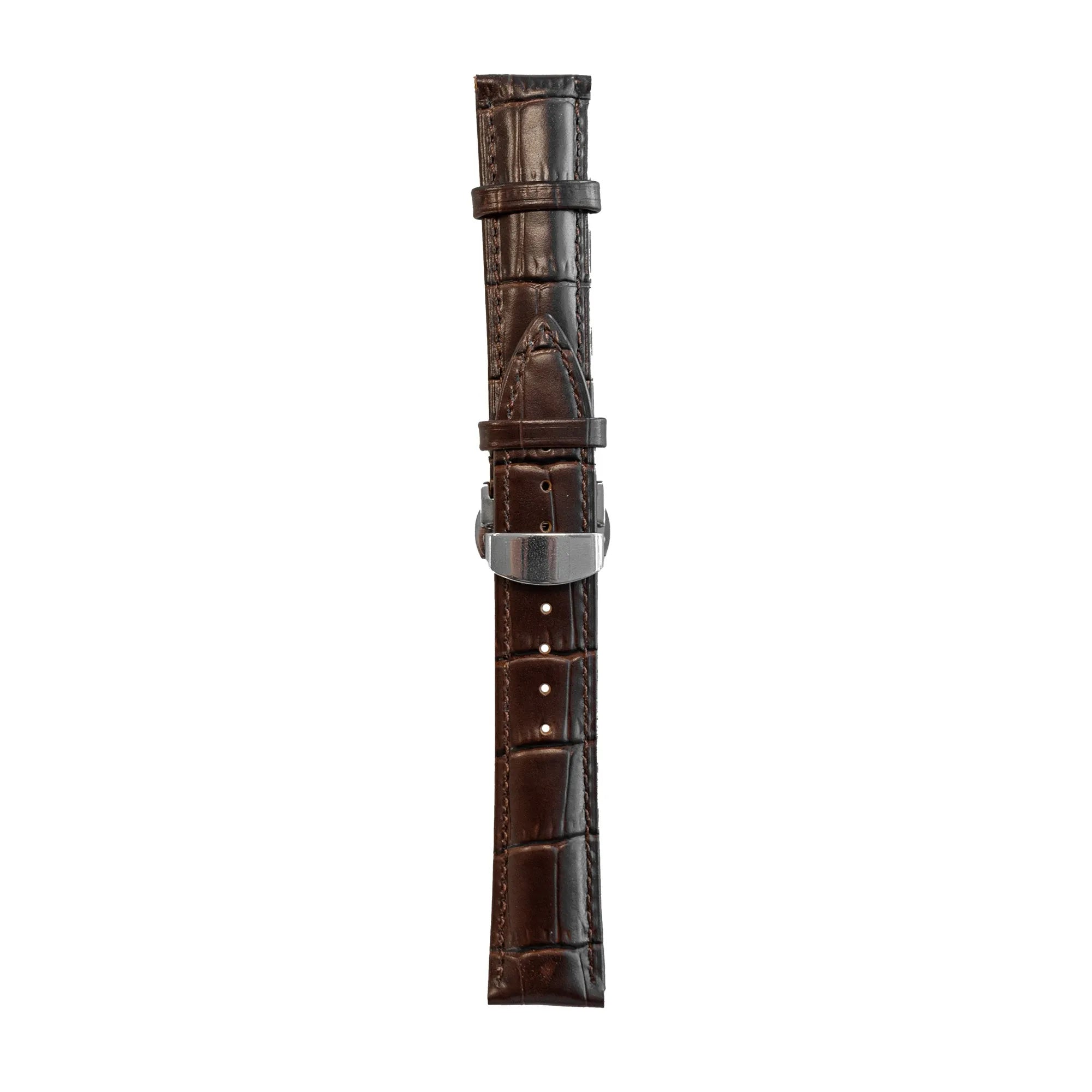 Amazfit Active Luxury Leather Strap (Dark Brown)