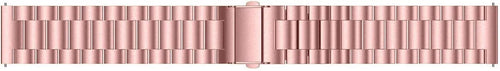 Steel Strap, pink, laid flat, joined, direct top view