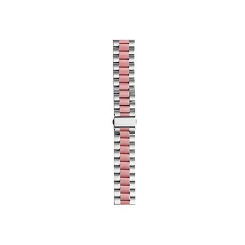 OnePlus Watch 3 - 43mm stalen band (zilver/roze)