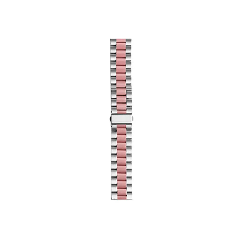 Bracelet acier Oppo Watch X2 Mini (argent/rose)
