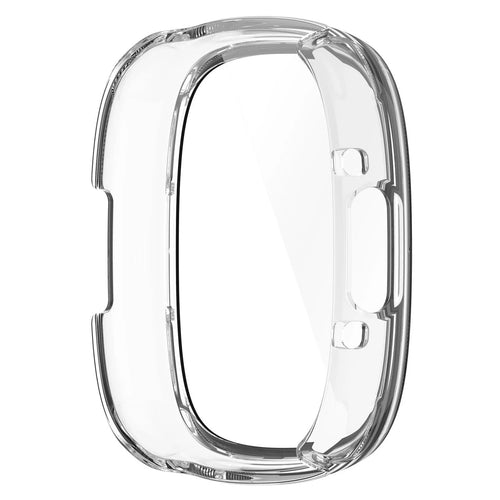 Fitbit Versa 4 / Sense 2 Hartschale mit Glass (Transparent)