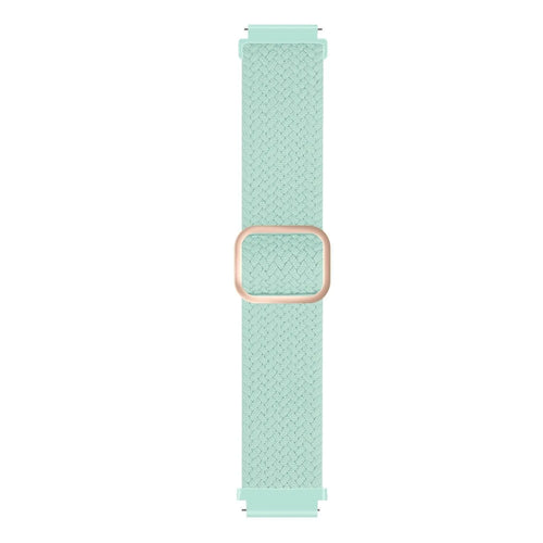 Suunto 9 Peak Pro verstelbaar geweven bandje (turquoise)