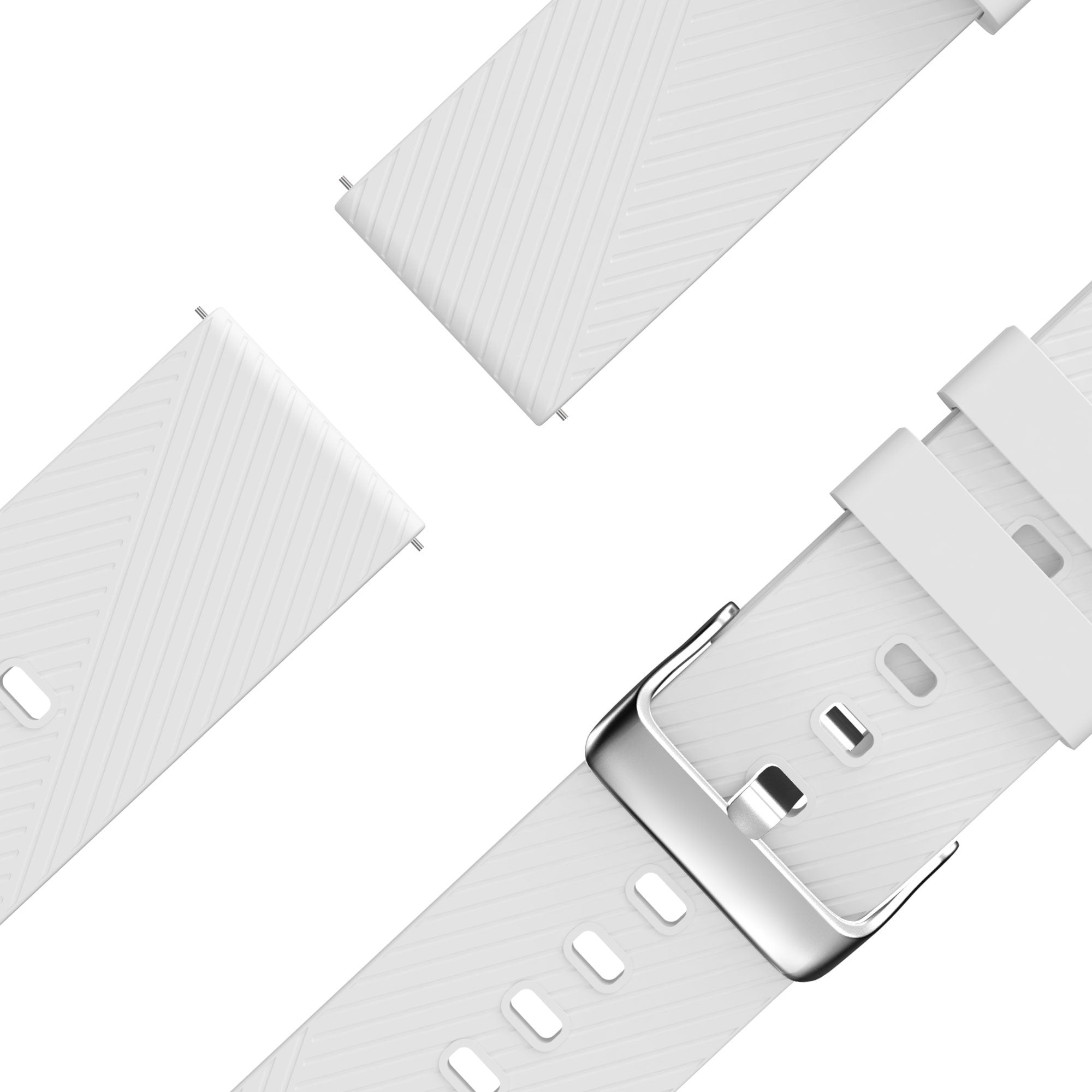 Bandz CMF Watch Pro 3 Silikonarmband 'Deluxe' (Weiß)