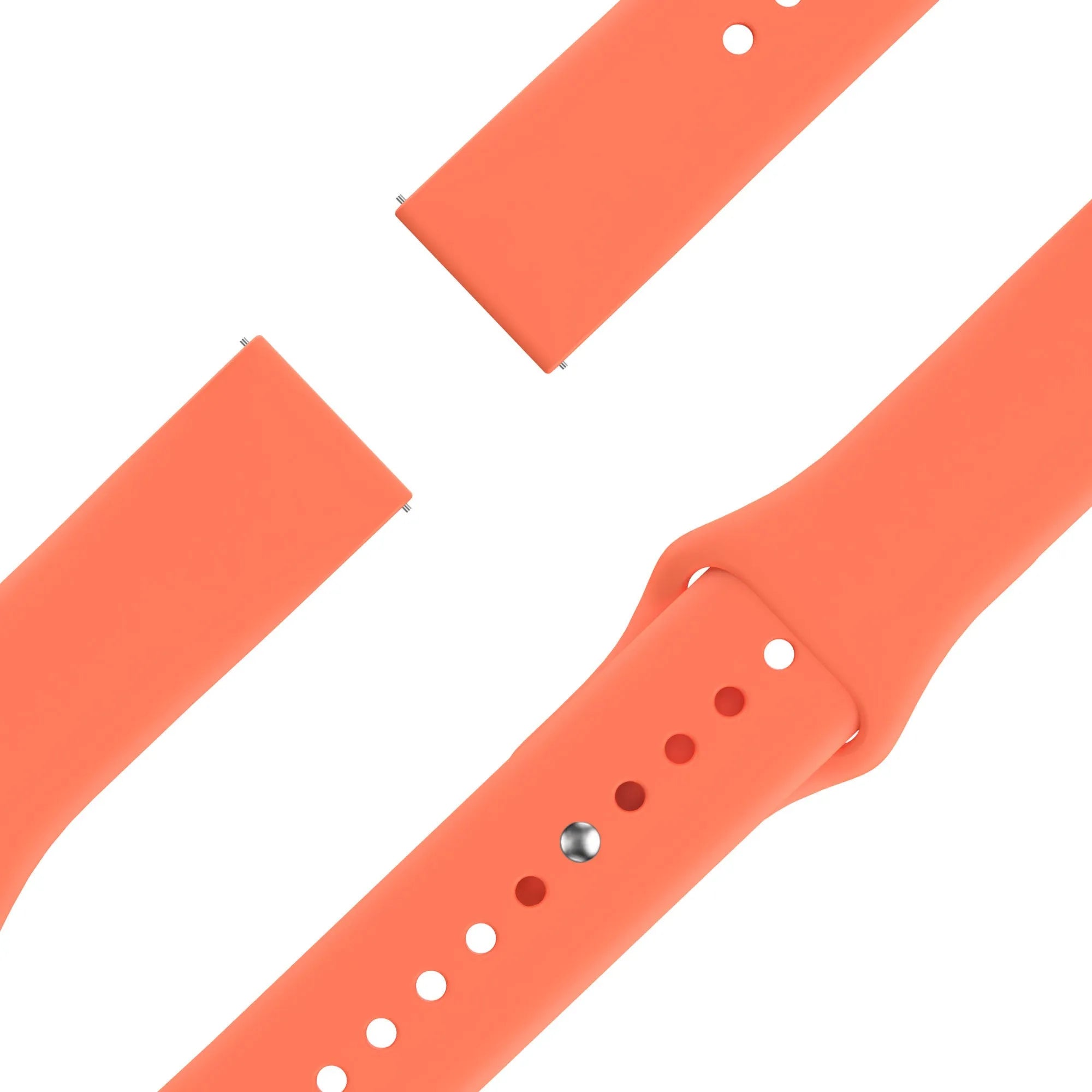 Bandz Amazfit Bip 6 Sport Strap 'Deluxe' (Orange)