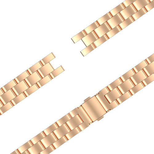 Steel Strap 'Classic', laid flat, separate parts, top and underside view
