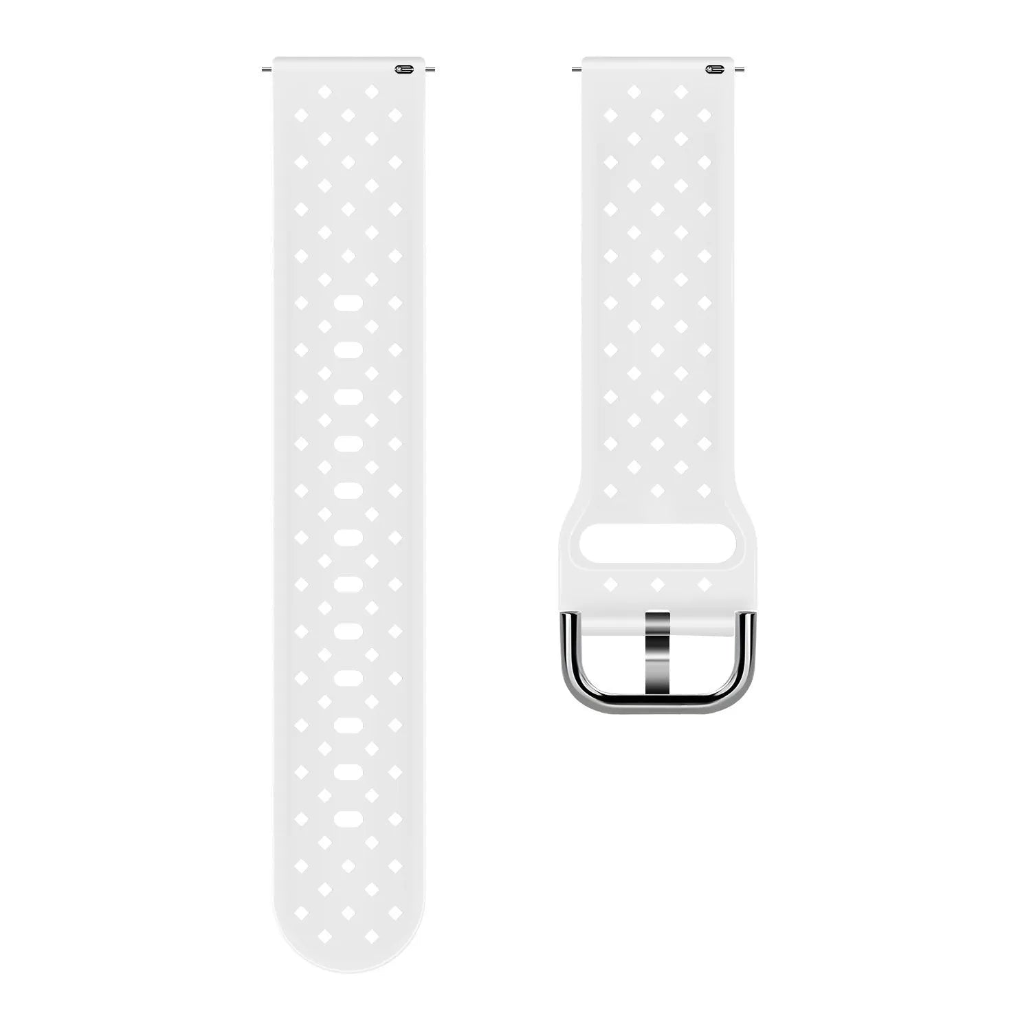 Amazfit Active Braided Silicone Strap (White)