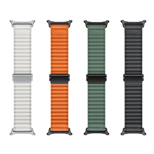 Bracelet nylon Outdoor Samsung Galaxy Watch Ultra (orange)