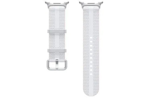 Nylon Fabric Strap, laid flat, separate parts, top and underside view