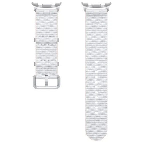 Nylon Fabric Strap, laid flat, separate parts, top and underside view