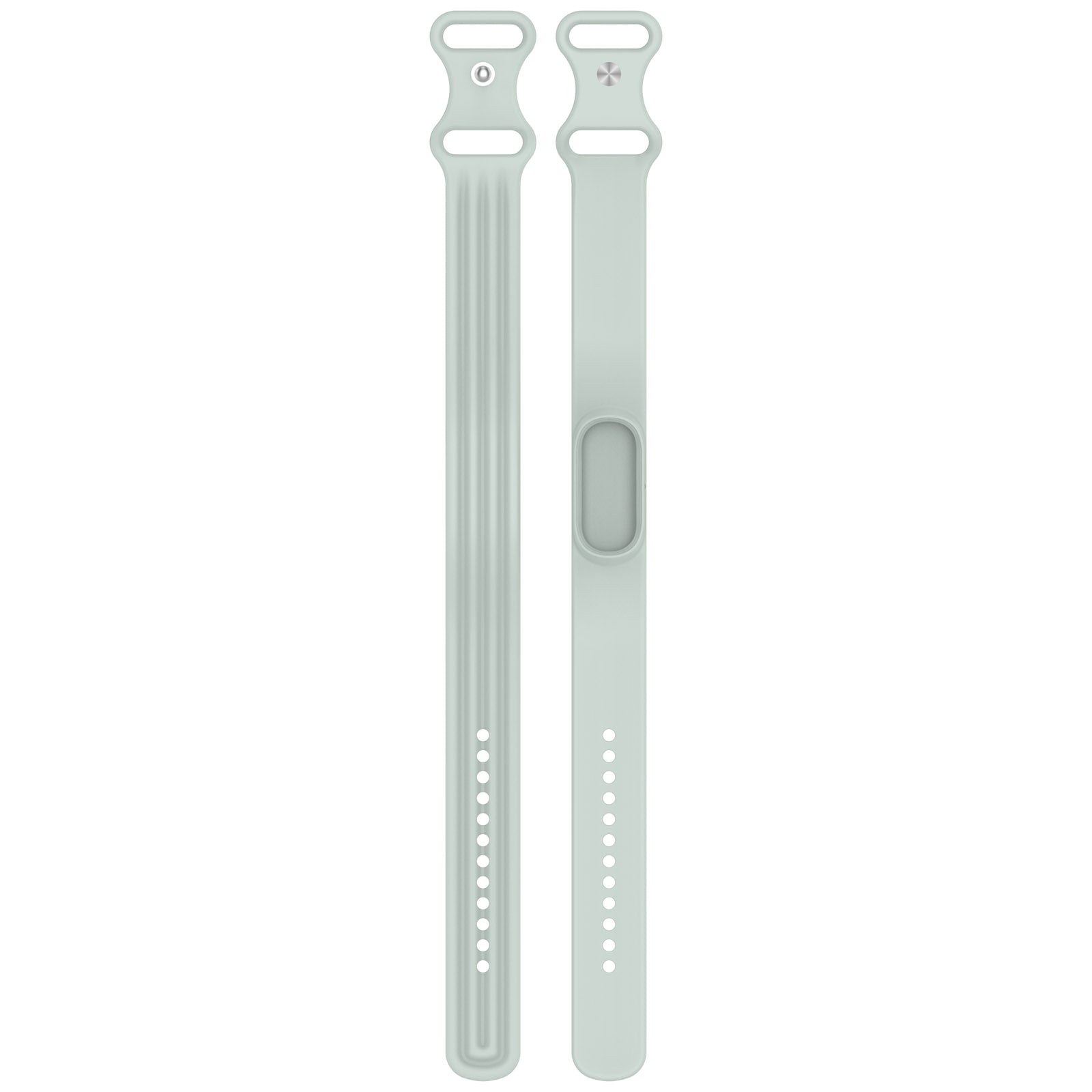 Fitbit Air Classic Silikonarmband (Hellgrau)