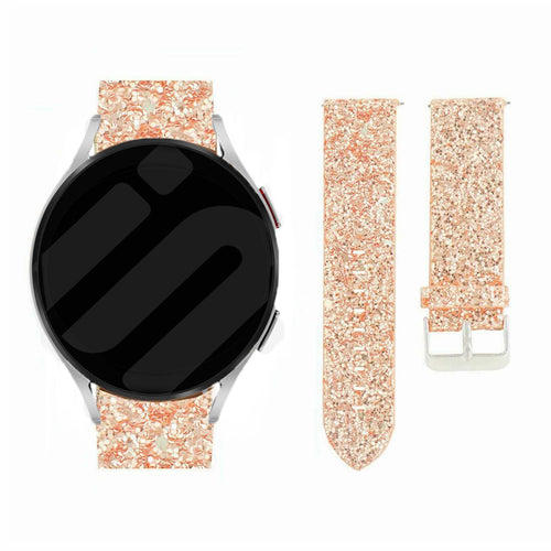 Withings ScanWatch 2 - 42mm Glitter Leather Strap (Rose Gold)