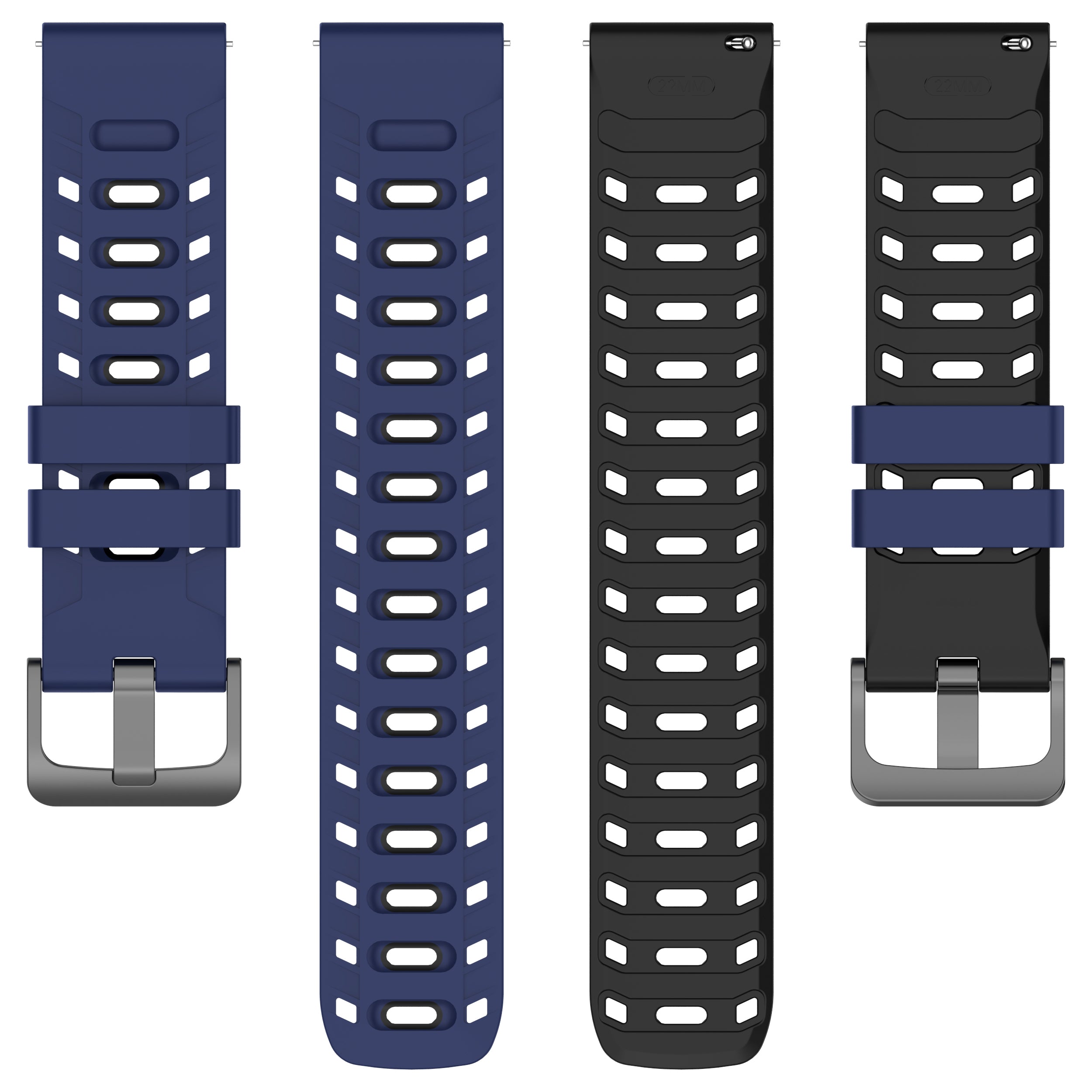 Amazfit Balance Mecha Sport Strap (Blue/Black)