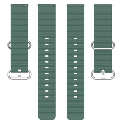 Suunto 9 Peak Pro Ocean Armband (Dunkelgrün)