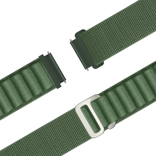 Bandz OnePlus Watch Lite Alpine nylon band (groen)
