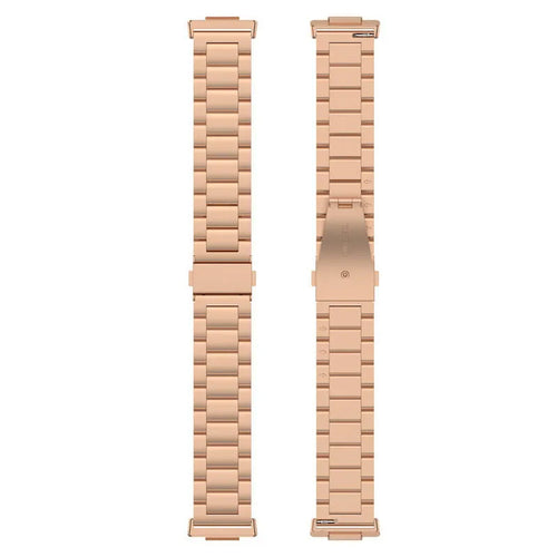 Steel Strap, laid flat, separate parts, top and underside view