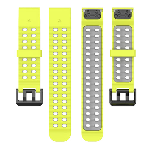 Garmin Epix Gen 2 Wave Sport Strap (Lime/Dark Grey)