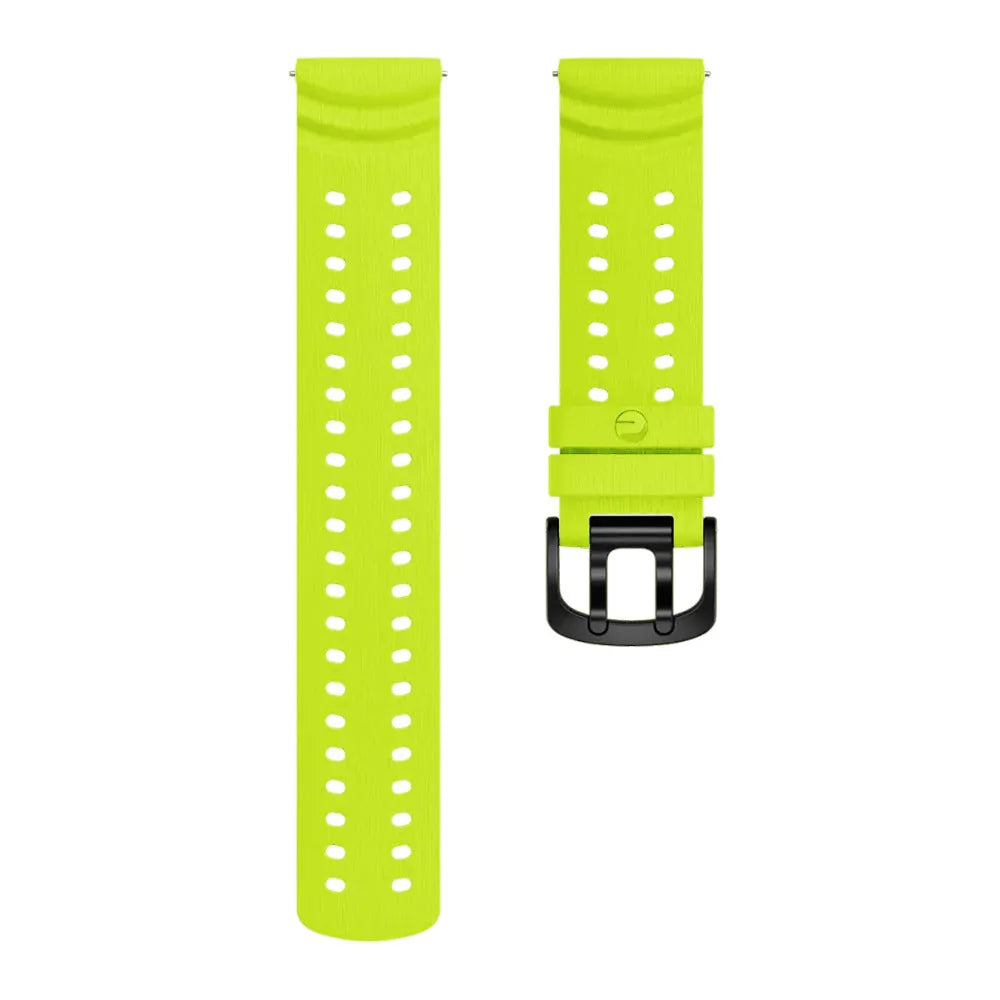 Bracelet silicone grain Polar Vantage M (citron vert)