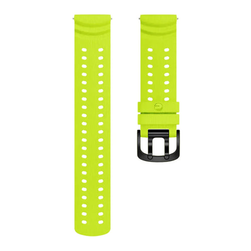 Bracelet silicone grain Polar Grit X (citron vert)