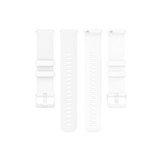 Amazfit Bip 5 Premium Silicone Strap (White)