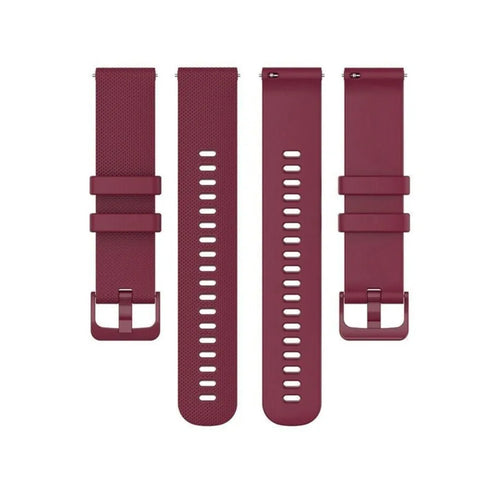 Polar Ignite 2 Silikonarmband (Dunkelrot)