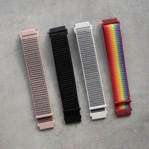 Correa nylon Amazfit GTR 4 (arcoiris)